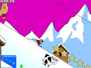 Agressive Alpine Skiing