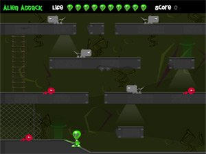 Jeu Flash Alien Attack