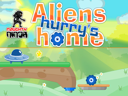 Aliens Hurrys Home