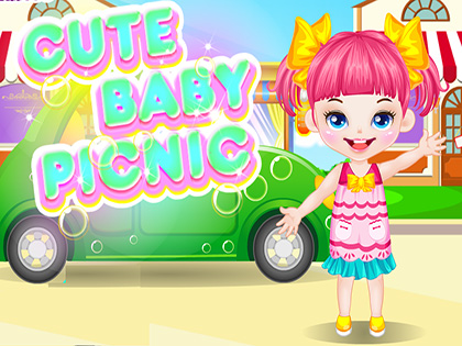 Cute Baby Picnic