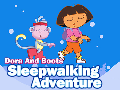 Dora And Boots Sleepwalking Adventure