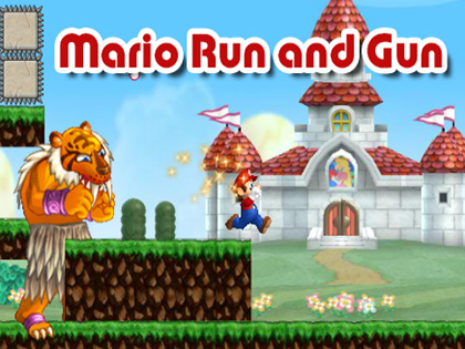 Mario Run And Gun
