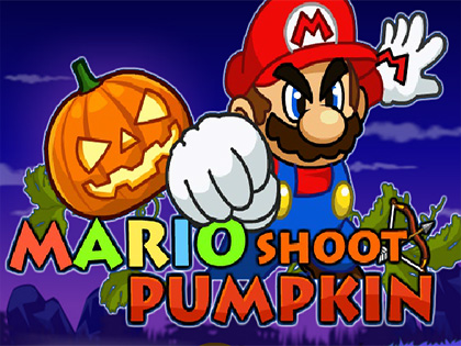 Mario Shoot Pumpkin