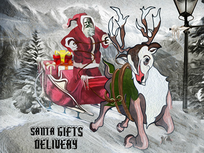 New Santa Gifts Delivery