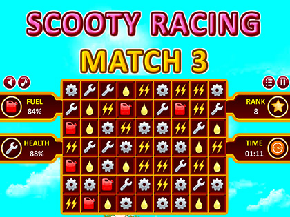 Scooty Racing Match 3
