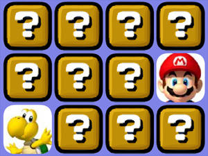 Mario Bros Memory Game