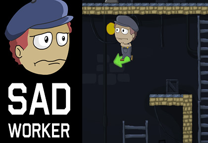 Sad Worker